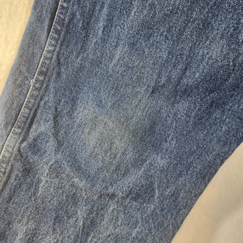 Wrangler 13MWZ Cowboy Cut Mens Blue Denim Jeans Made in USA 36x30 Original Fit - Picture 10 of 10